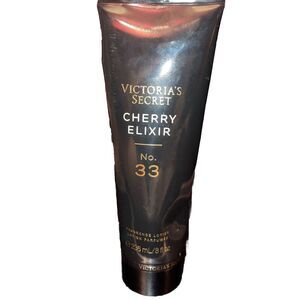 Victoria's Secret Fragrance Lotion Cherry Elixir‎ No. 33 (8 oz.) New Sealed D-71